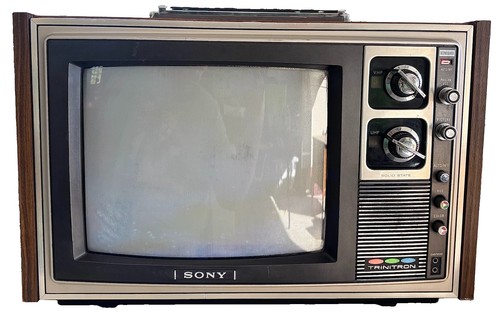 Vintage 1976 sony trinitron - 1976,