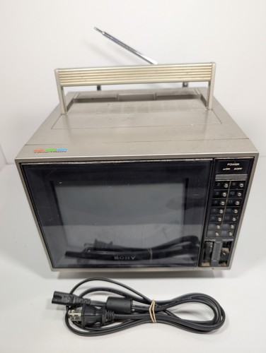 Sony trinitron 8100 color - sony,