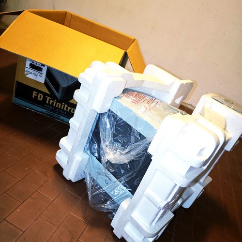 Crt sony trinitron catodico - crt,
