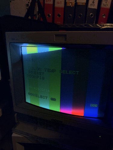 Sony trinitron pvm - sony, pvm-1453md