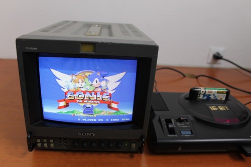 Sony trinitron crt - sony, 9"