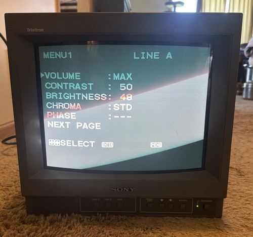 Sony pvm 14n2u - 14", rgb