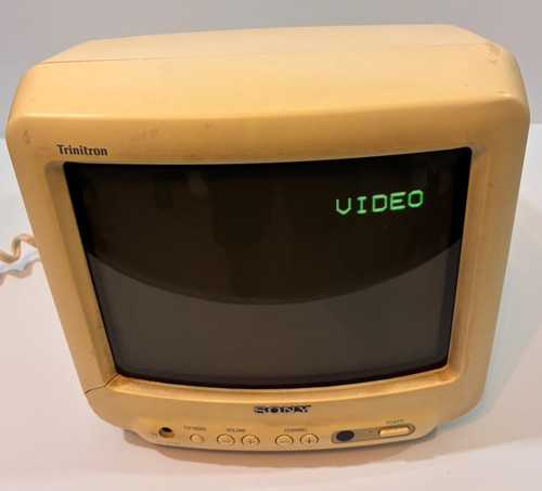 Sony trinitron 9pt40 crt - trinitron,